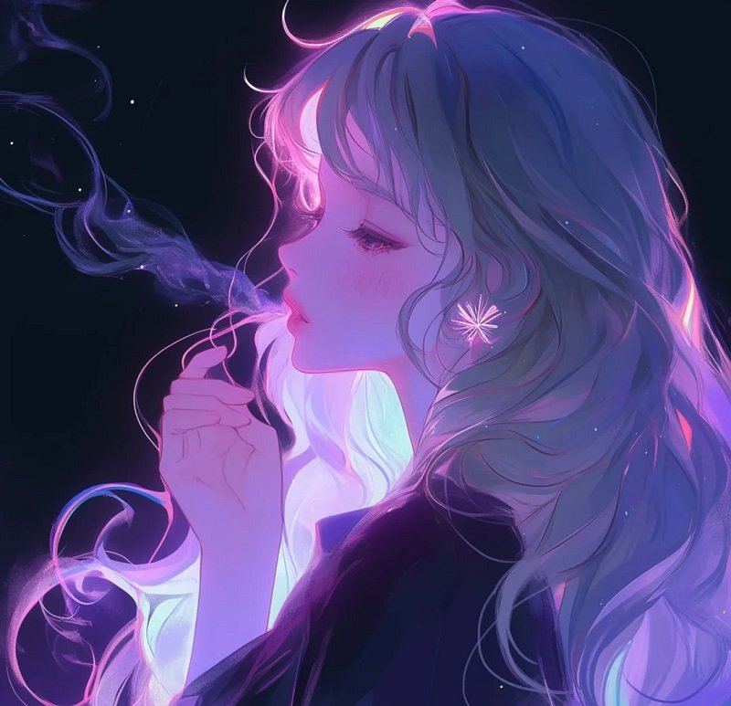 ảnh avatar anime buồn cho nữ 2