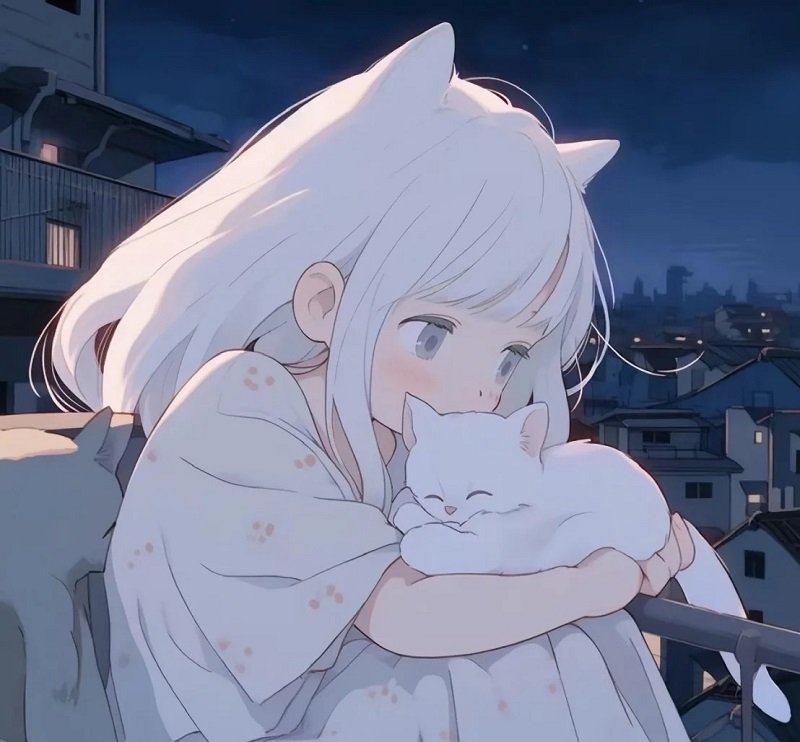 ảnh avatar buồn nữ anime 7