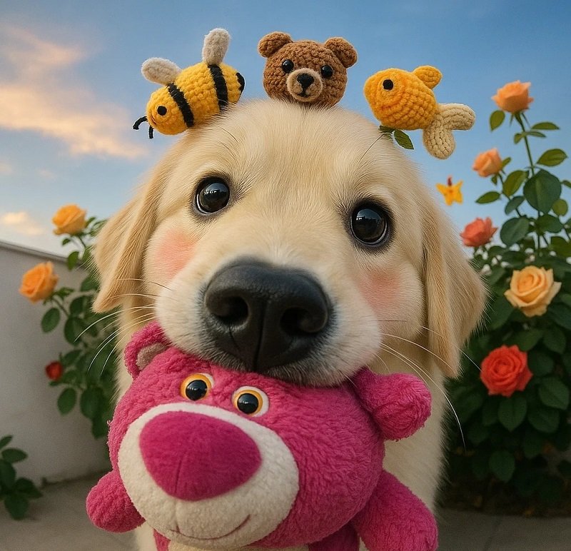 ảnh avatar chó cute 3