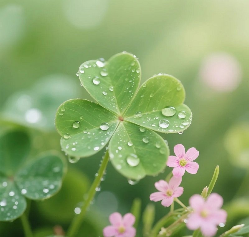 ảnh avatar cỏ 4 lá 2