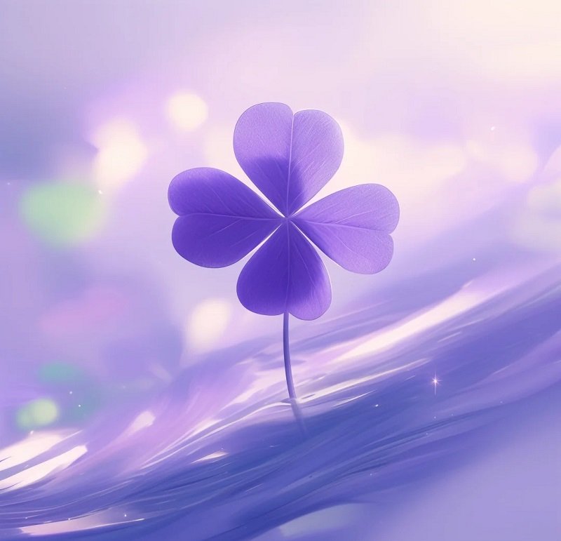 ảnh avatar cỏ 4 lá 6