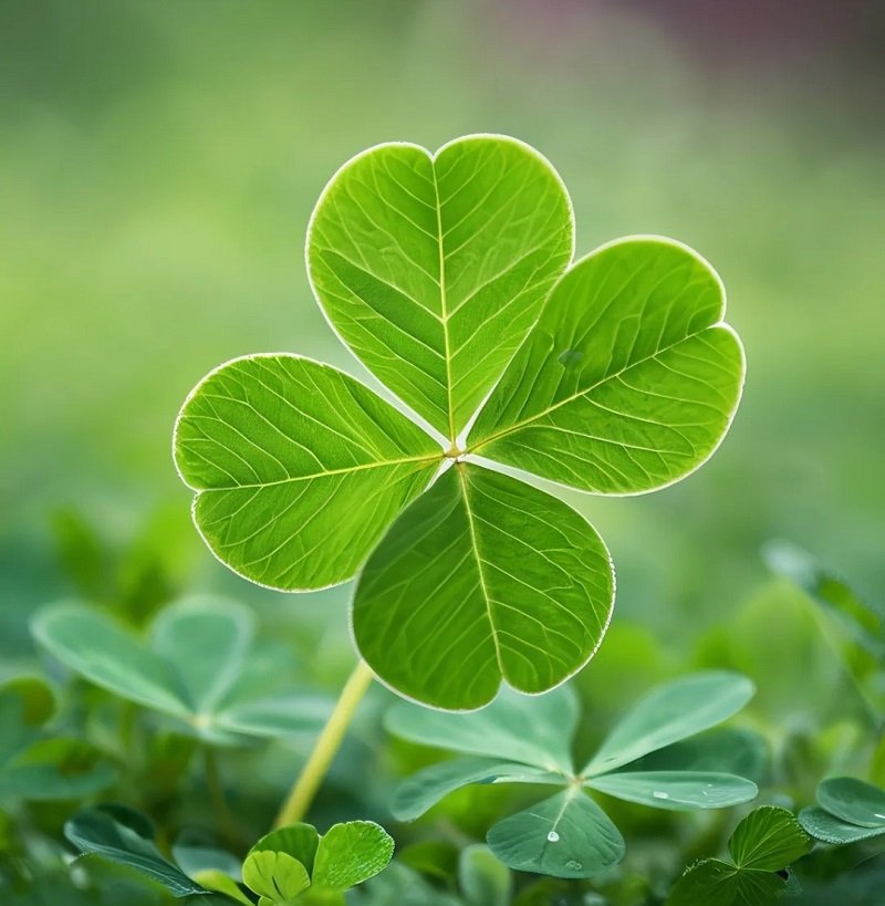 ảnh avatar cỏ 4 lá 9