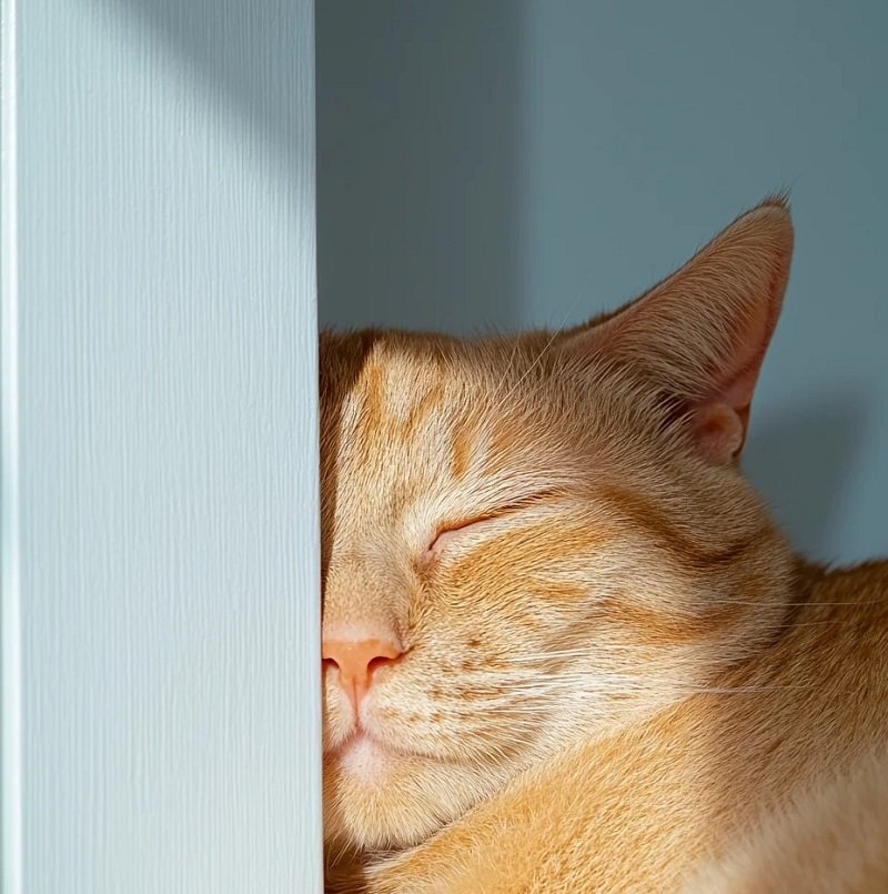 ảnh mèo vô tri cute 8