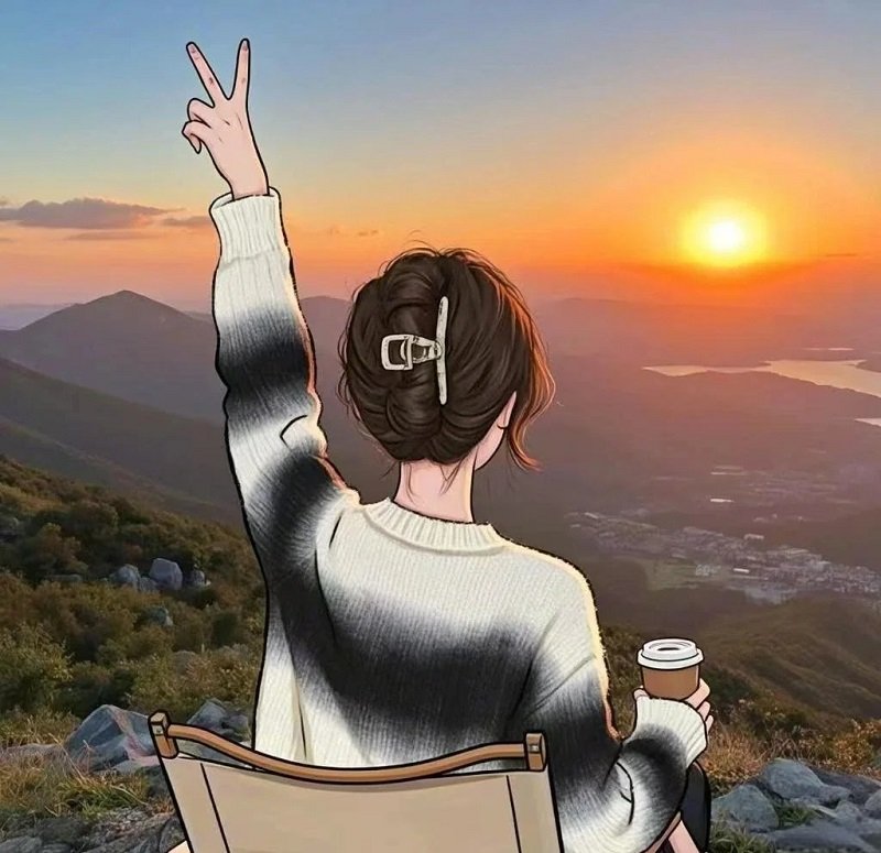 avatar ảnh cặp đôi che mặt 28