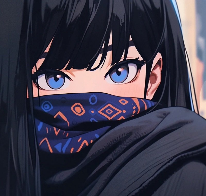 avatar ảnh cặp đôi che mặt 36