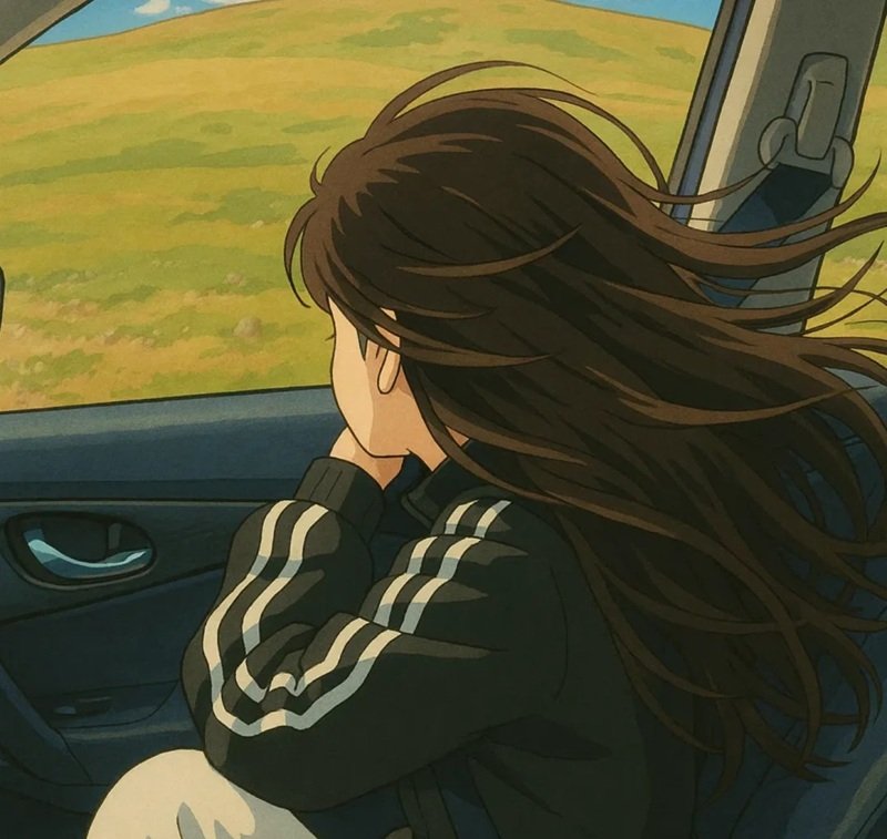 avatar ảnh cô gái buồn quay lưng anime 21