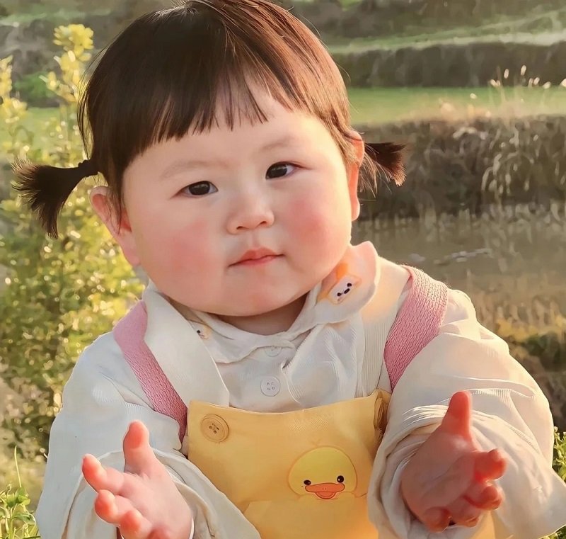 avatar ảnh em bé cute đáng yêu 7