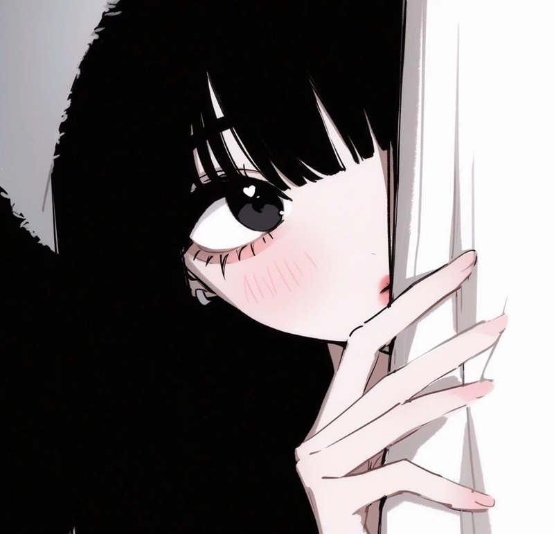 avatar ảnh girl che mặt ngầu anime 10