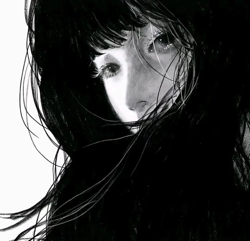 avatar ảnh girl che mặt ngầu anime 15