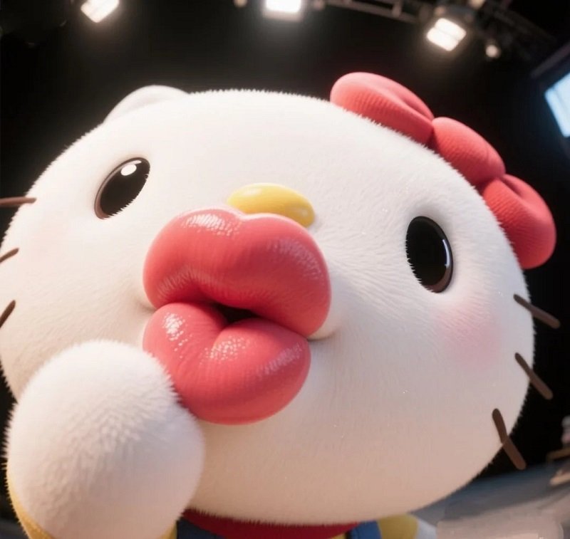 avatar ảnh hello kitty cute vô tri 12