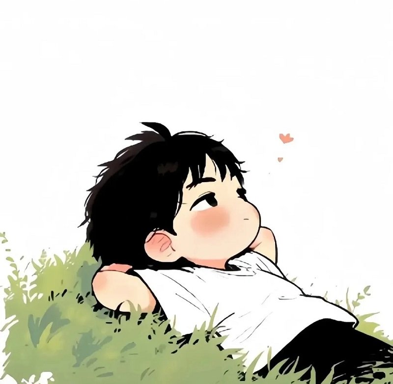 avatar anime nam cute buồn 10