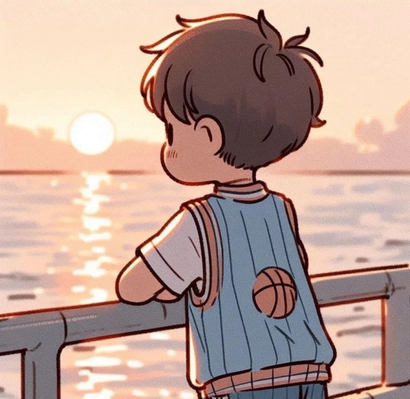 avatar anime nam cute buồn 11