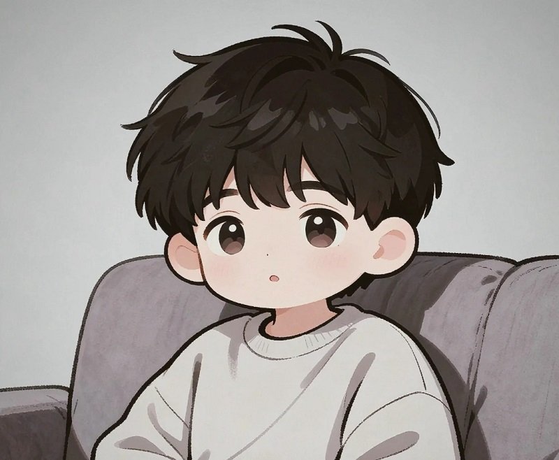 avatar anime nam cute buồn 19