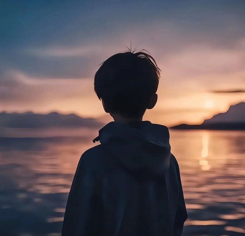 avatar anime nam cute buồn 24