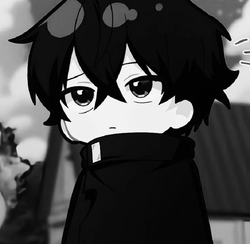 avatar anime nam cute buồn 4