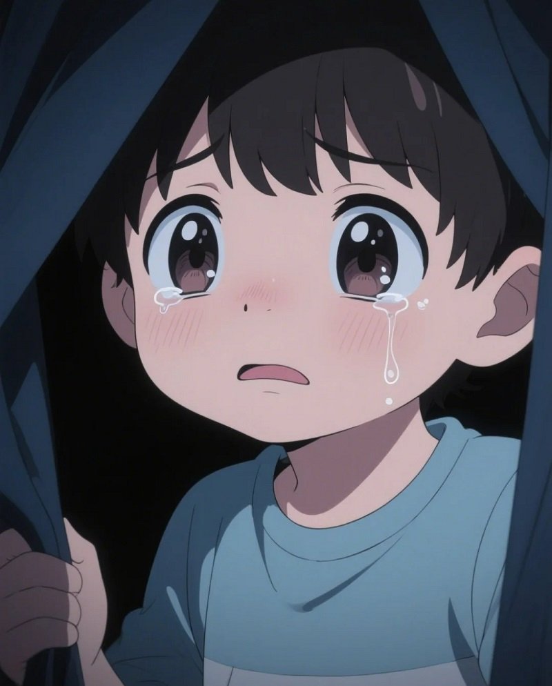 avatar anime nam cute buồn 8