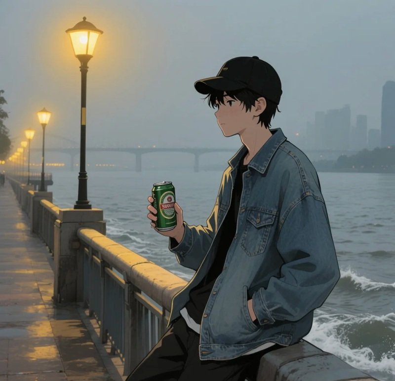 avatar anime nam cute buồn 9