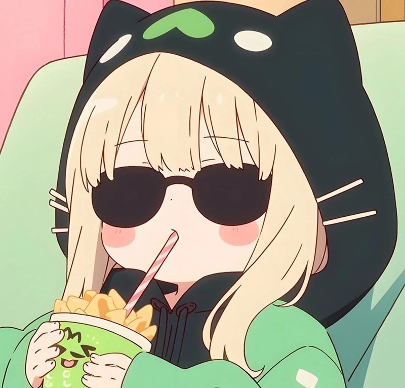 avatar anime nữ ngầu cute 1