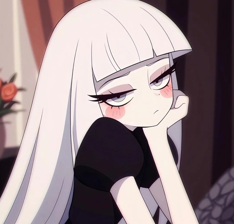 avatar anime nữ ngầu cute 10