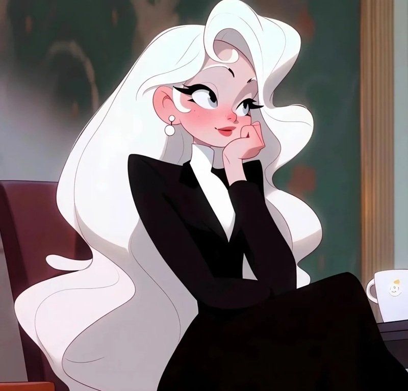 avatar anime nữ ngầu cute 14