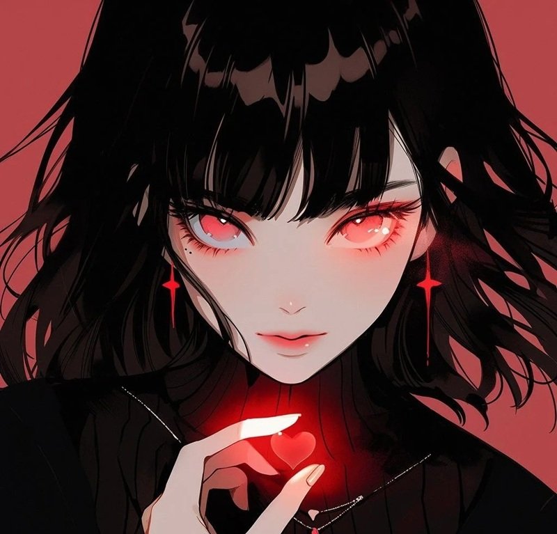 avatar anime nữ ngầu cute 15