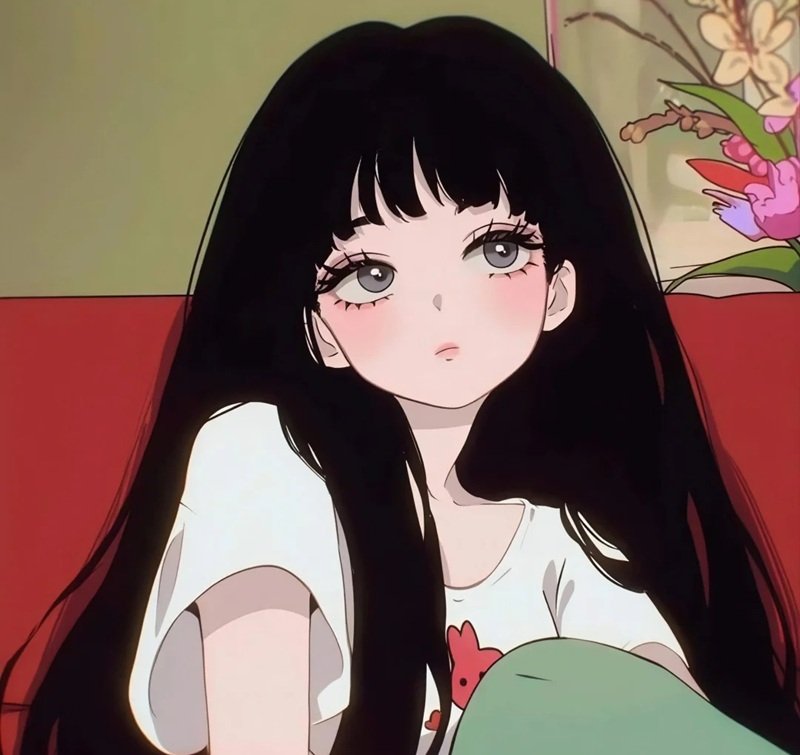 avatar anime nữ ngầu cute 2