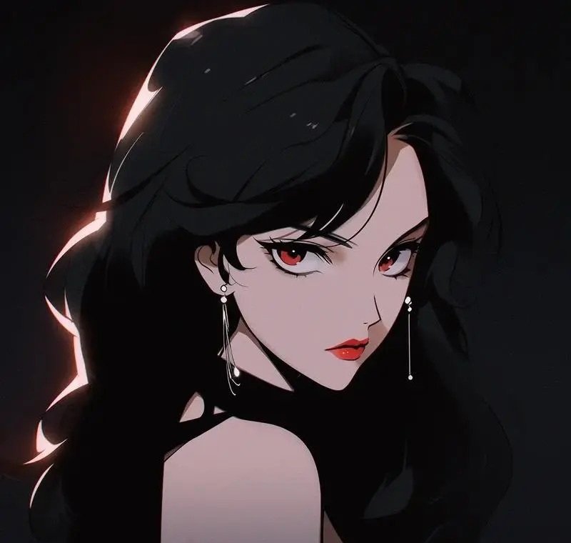 avatar anime nữ ngầu lạnh lùng 7