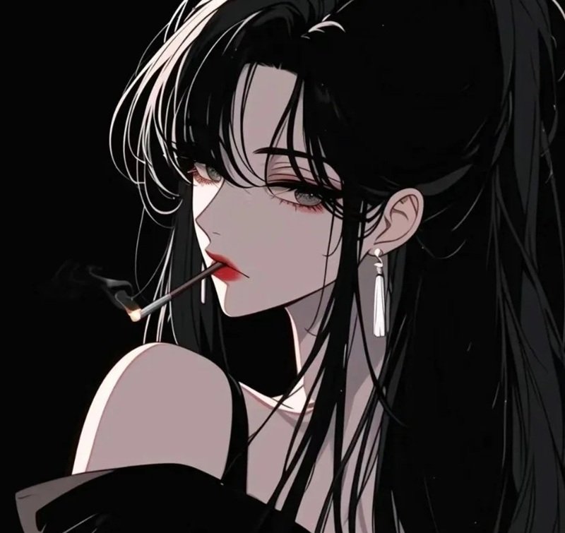 avatar anime nữ ngầu lạnh lùng 8