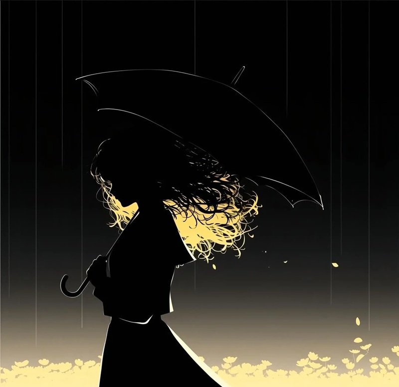 avatar anime nữ sad 11