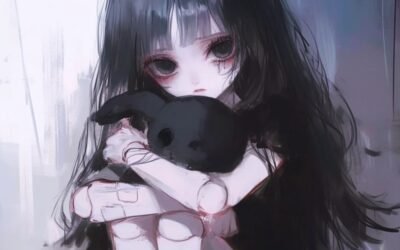 avatar anime nữ sad 26