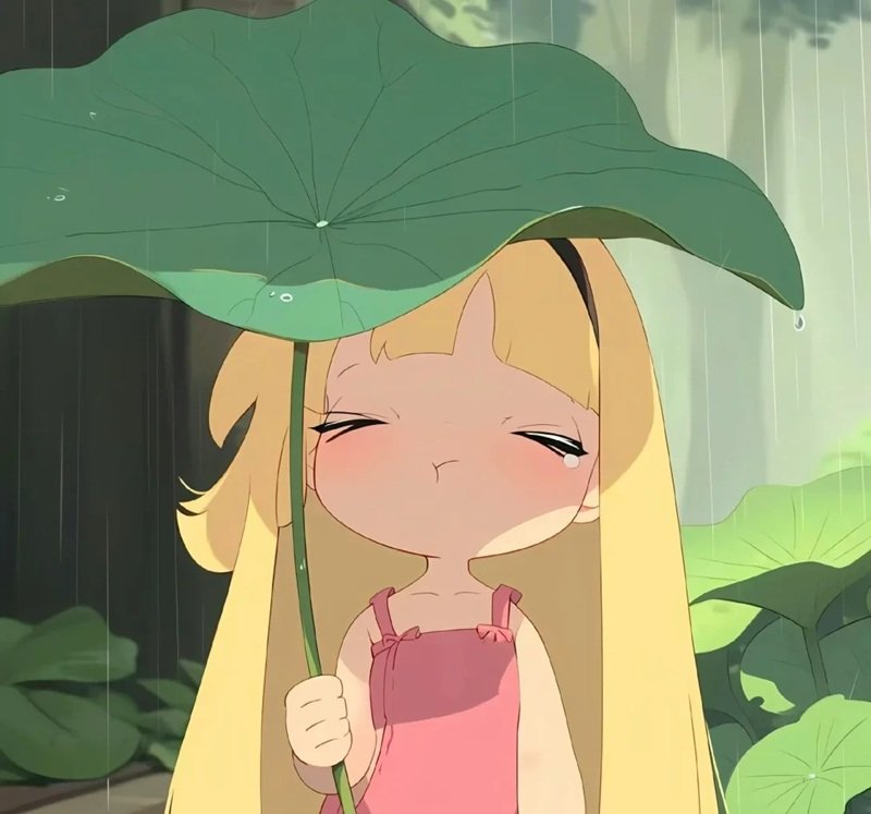 avatar anime nữ sad 41