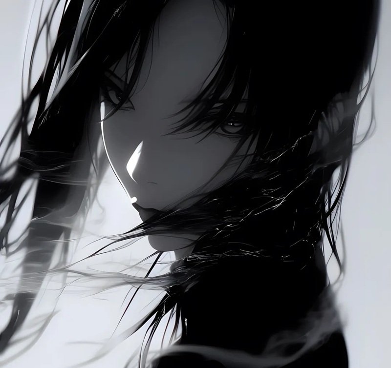 avatar anime nữ sad 42