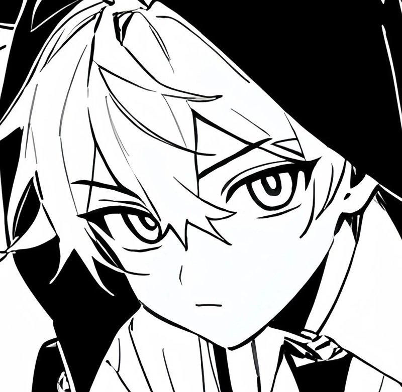 avatar anime trắng đen ngầu 7