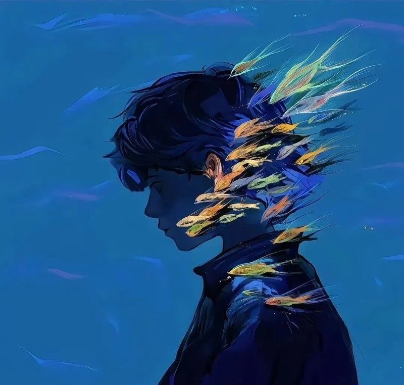 avatar buồn anime nam 1