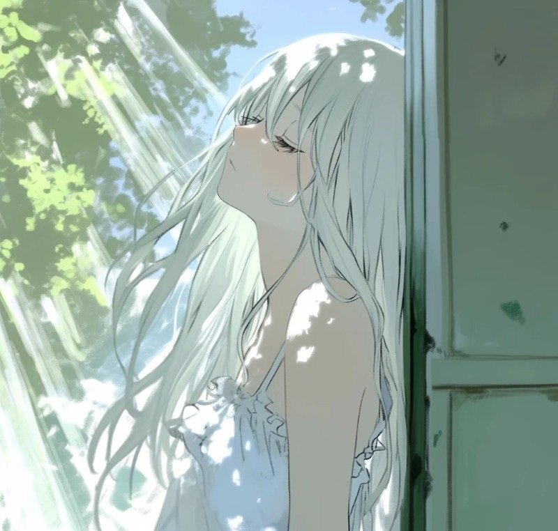 avatar buồn anime nữ 1