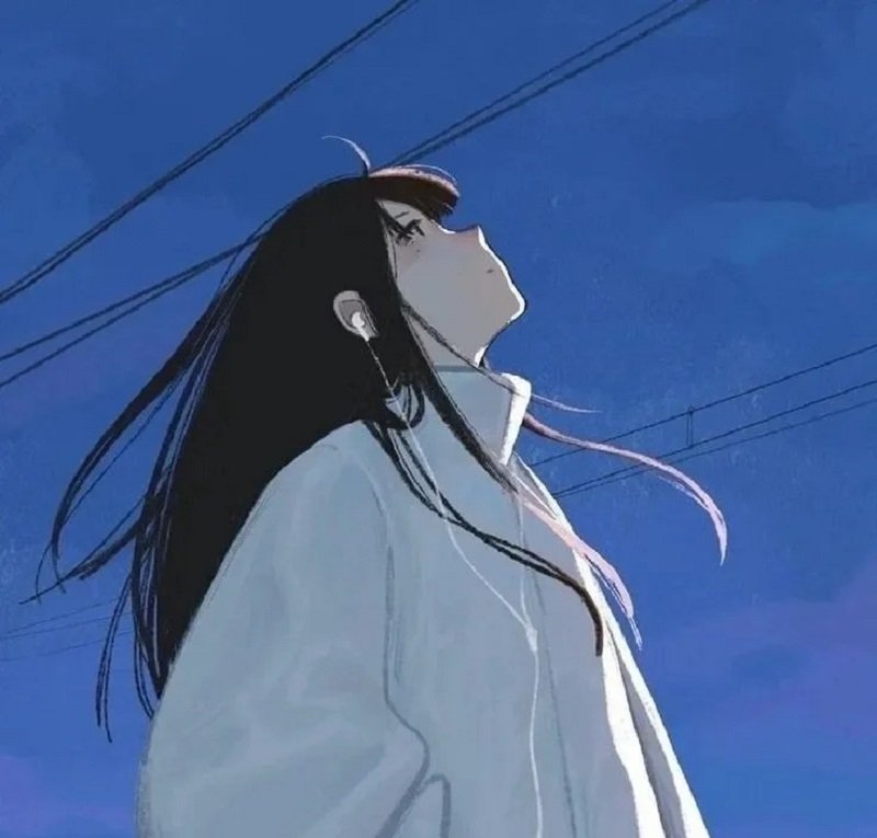 avatar buồn anime nữ 5