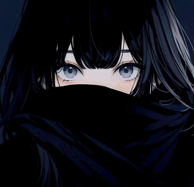 avatar buồn anime nữ 8