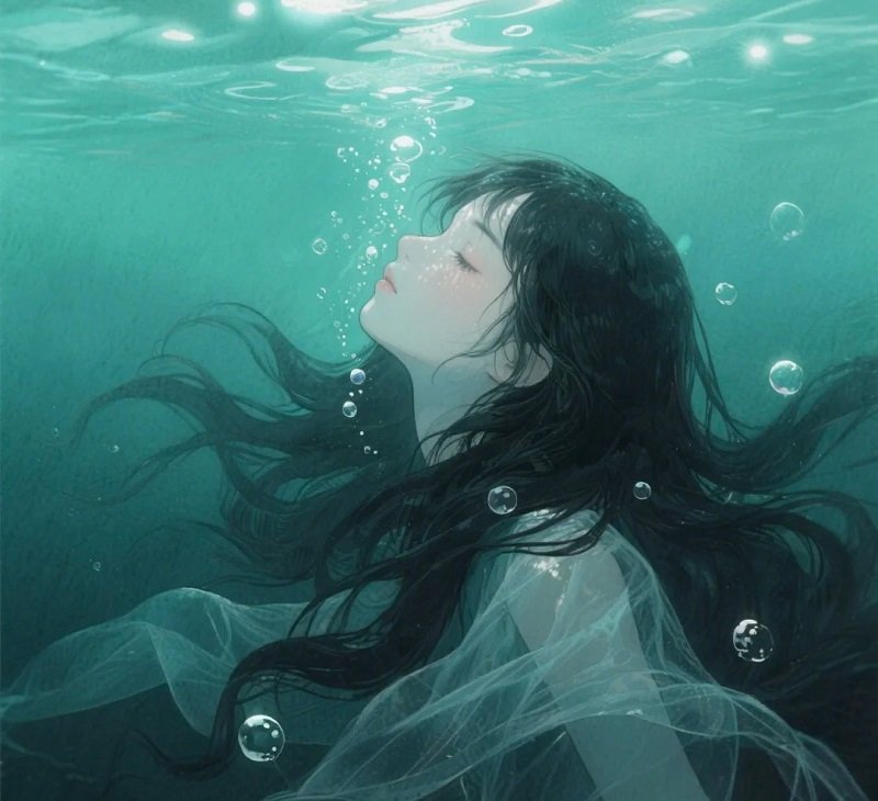 avatar buồn anime nữ 9