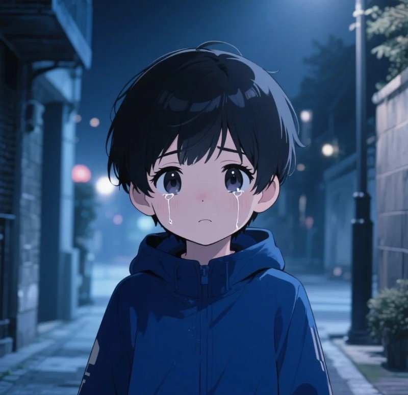 avatar buồn nam cute 1