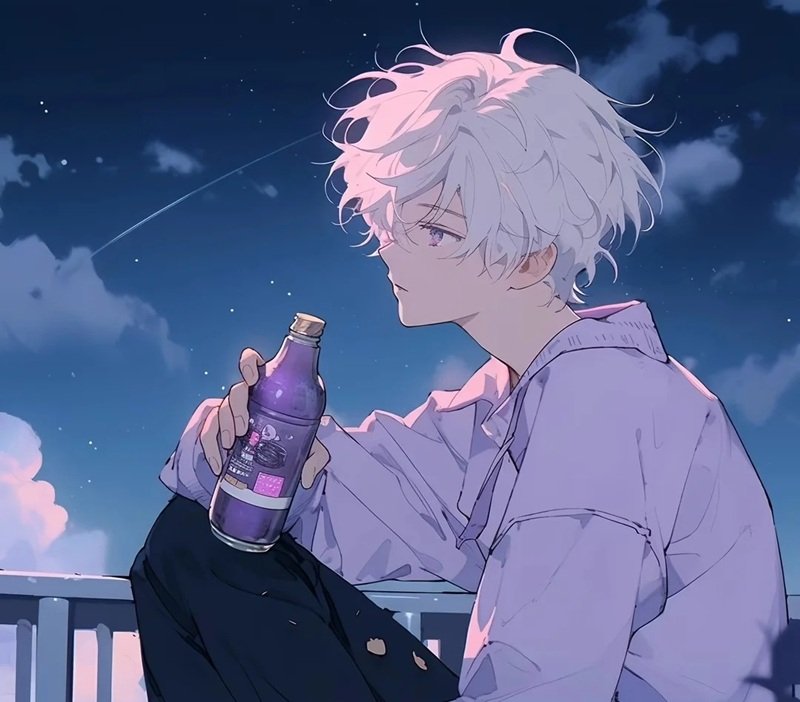 avatar buồn nam cute 6