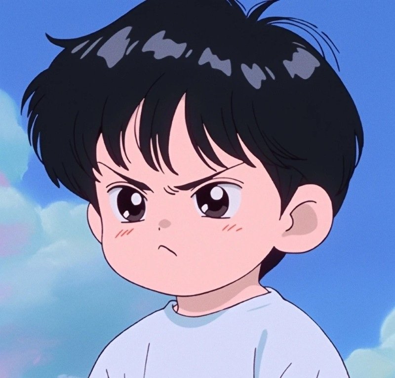 avatar buồn nam cute 6