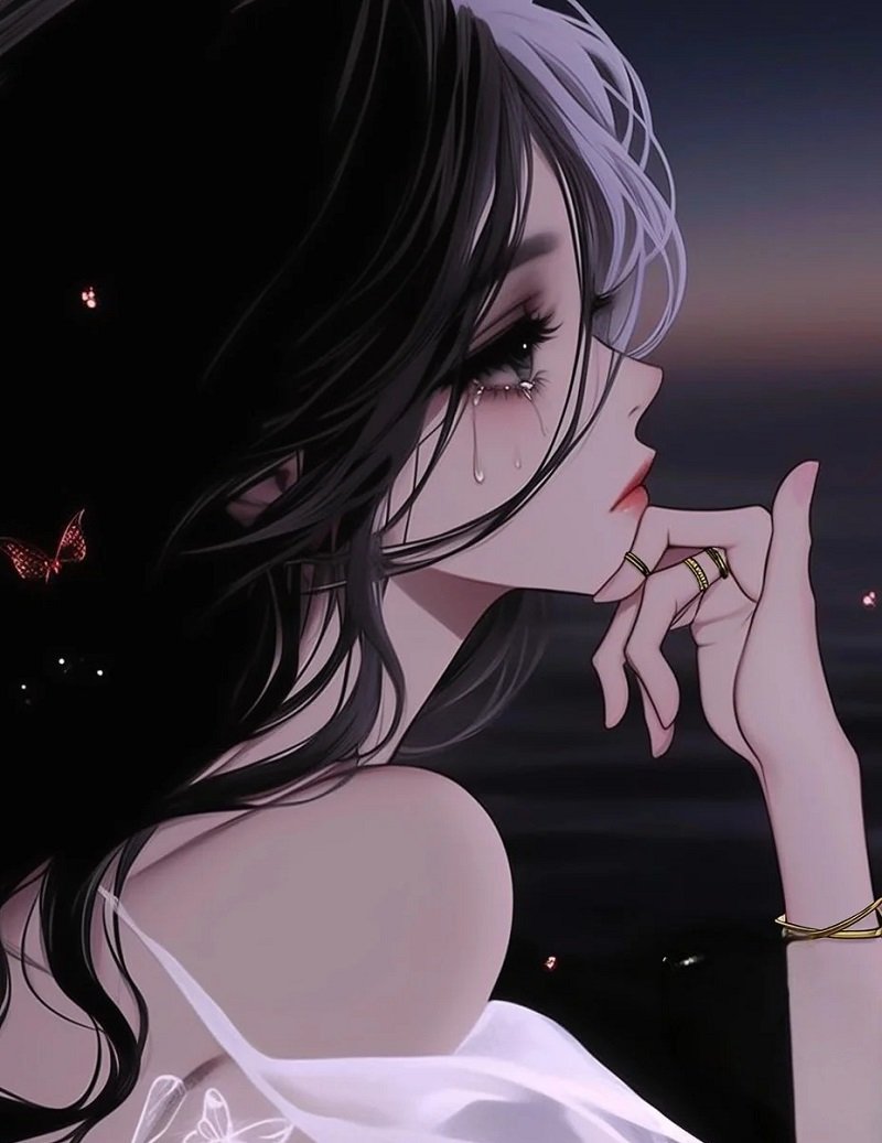 avatar buồn nữ khóc anime 1