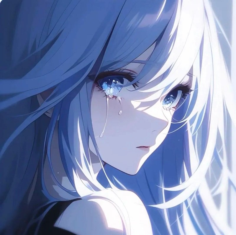 avatar buồn nữ khóc anime 8