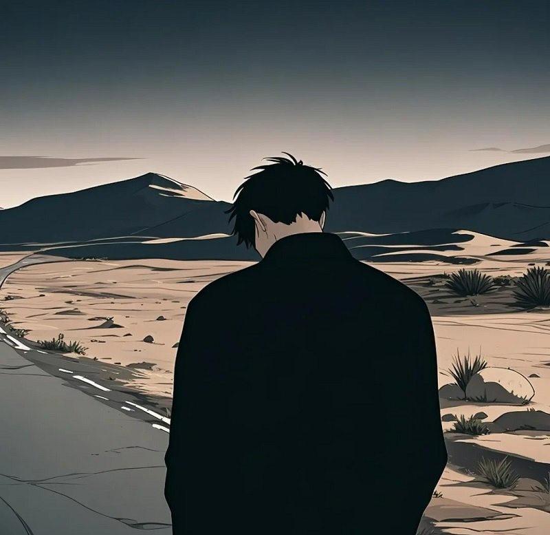 avatar buồn tâm trạng nam anime 12