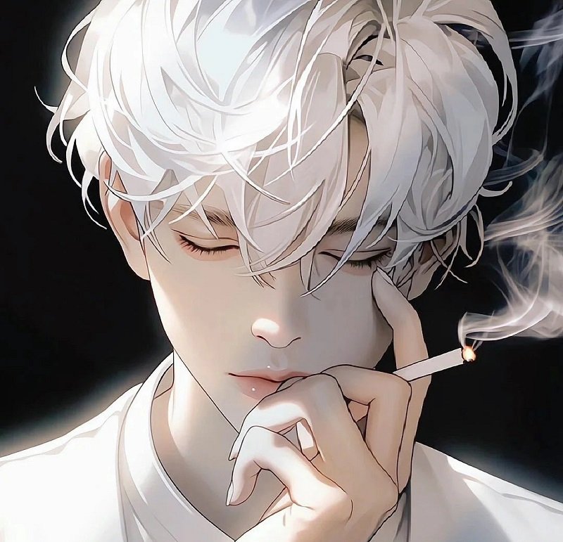 avatar buồn tâm trạng nam anime 4