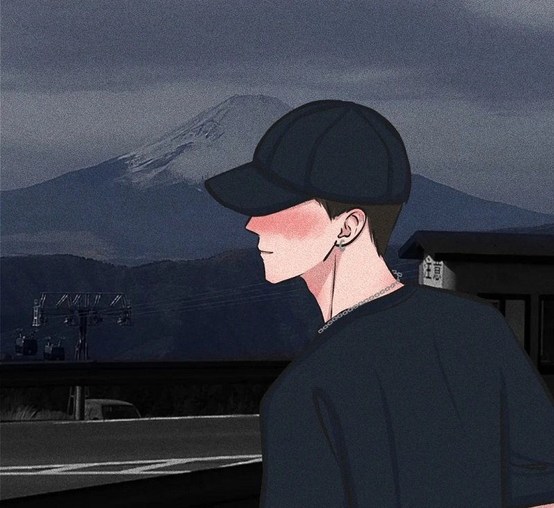 avatar buồn tâm trạng nam anime 9