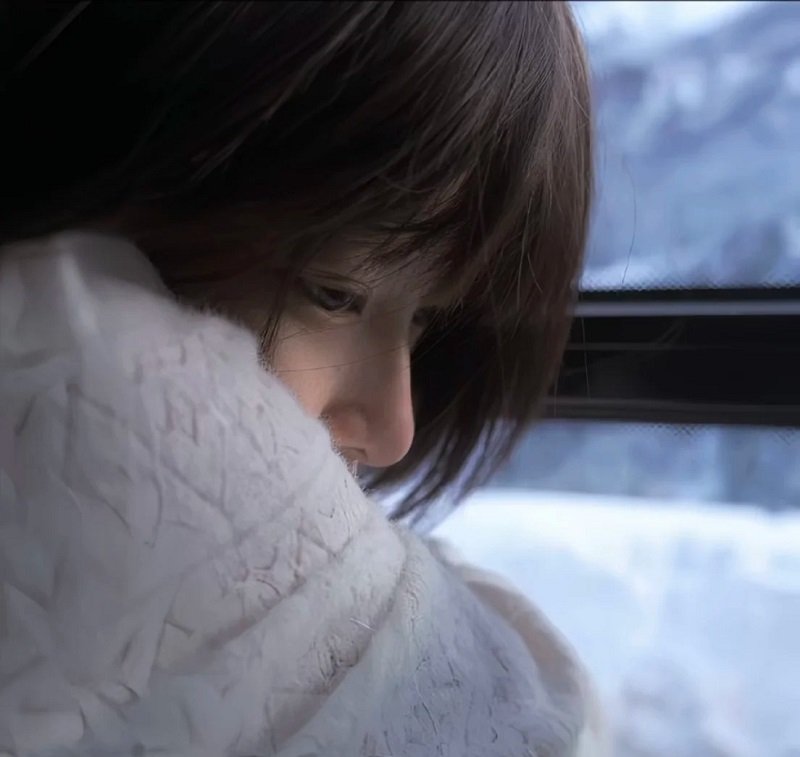 avatar buồn tâm trạng nữ 11