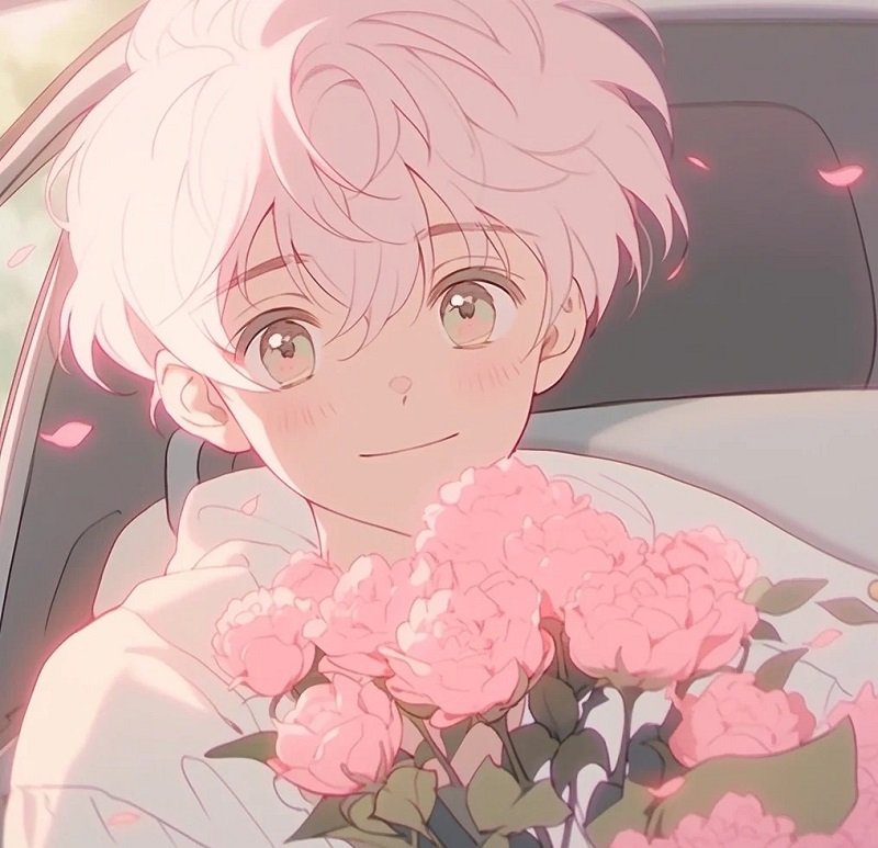 avatar cặp anime cute pastel