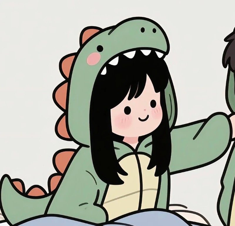 avatar cặp khủng long 9