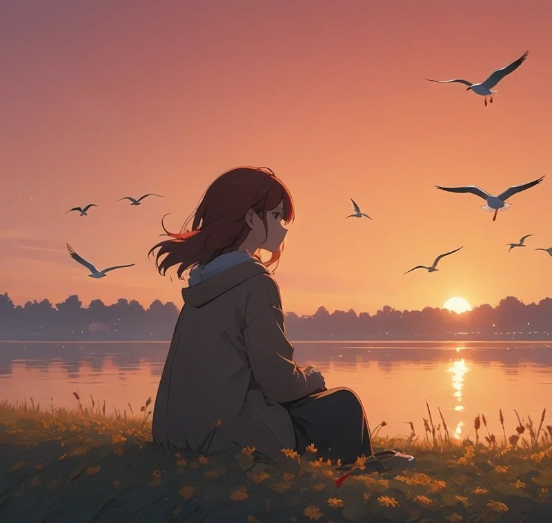 avatar cô đơn nữ anime 10